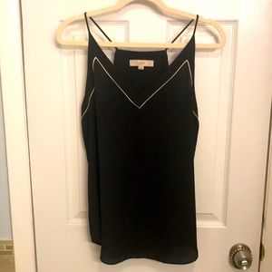 Black Loft Tank Top